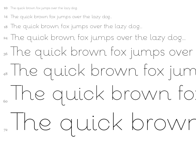 Goeslim font waterfall